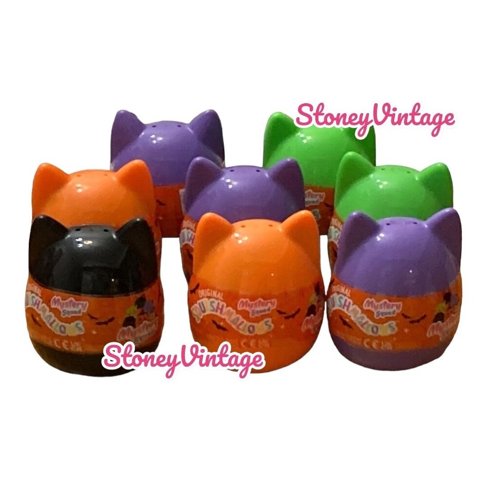 Squishmallows 4" mystery capsules 2023 Halloween Set of 8